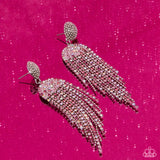 Gimme The Glitz - A Toast To You Pink Earrings - 3 Pc Mystery Set - Paparazzi Accessories