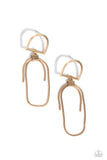 minimalistic-maven-gold-post earrings-paparazzi-accessories