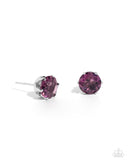 breathtaking-birthstone-purple-post earrings-paparazzi-accessories