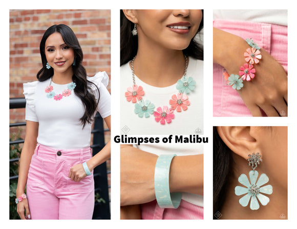 Glimpses of Malibu - Complete Trend Blend - March 2024 Fashion Fix - Paparazzi Accessories