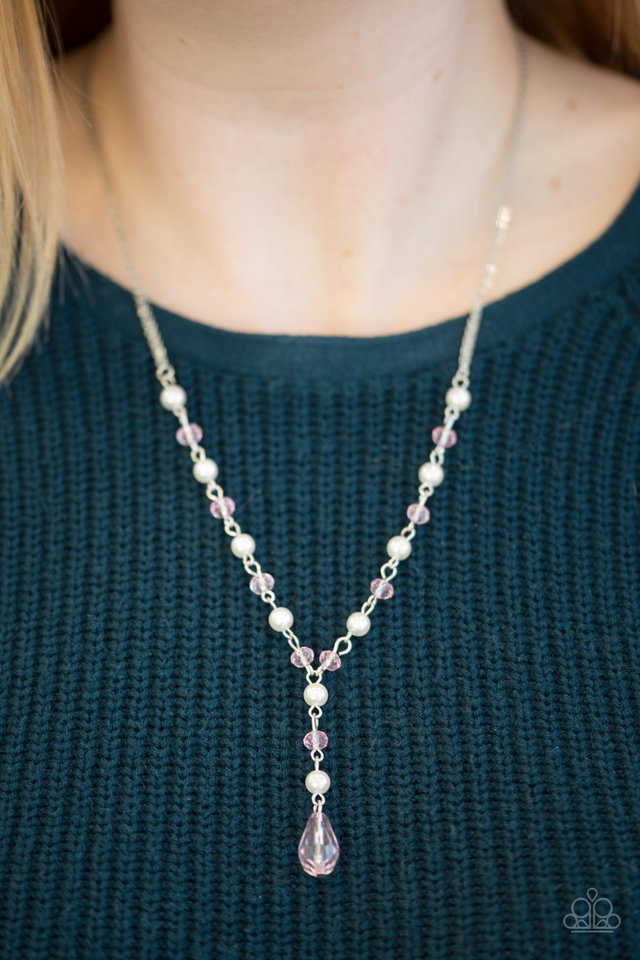 Diva Deluxe Pink Necklace Paparazzi Accessories – Bedazzle Me