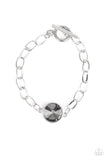 All Aglitter - Silver Bracelet - Paparazzi Accessories