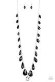 glow-and-steady-wins-the-race-black-lanyard-earrings-paparazzi-accessories