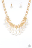 5th Avenue Fleek - Gold Necklace - Paparazzi Accessories - Bedazzle Me Pretty Mobile Fashion Boutique