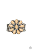 stone-gardenia-brown-ring-paparazzi-accessories