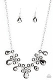 Debutante Drama - Silver Necklace - Paparazzi Accessories