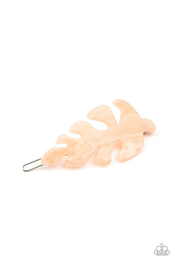 leaf-your-mark-pink-hair-clip-paparazzi-accessories