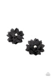 Things That Go BLOOM! - Black Hair Clip - Paparazzi Accessories