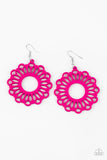 dominican-daisy-pink-earrings-paparazzi-accessories