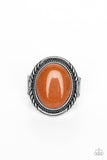 stone-terrarium-orange-ring-paparazzi-accessories