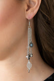 A Natural Charmer - Blue Earrings - Paparazzi Accessories