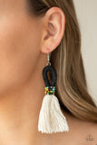 The Dustup - Black Earrings - Paparazzi Accessories