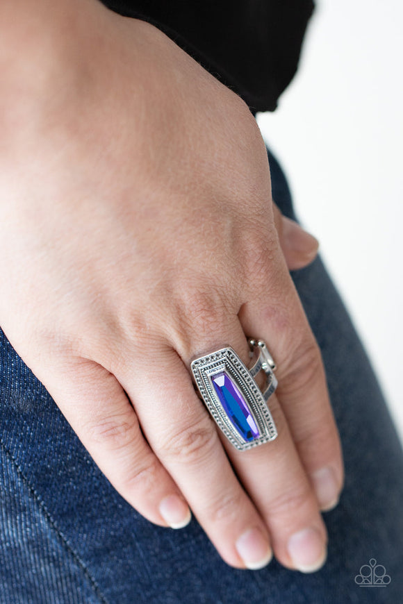 Luminary Luster - Blue Ring - Paparazzi Accessories