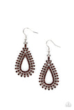 the-works-brown-earrings-paparazzi-accessories