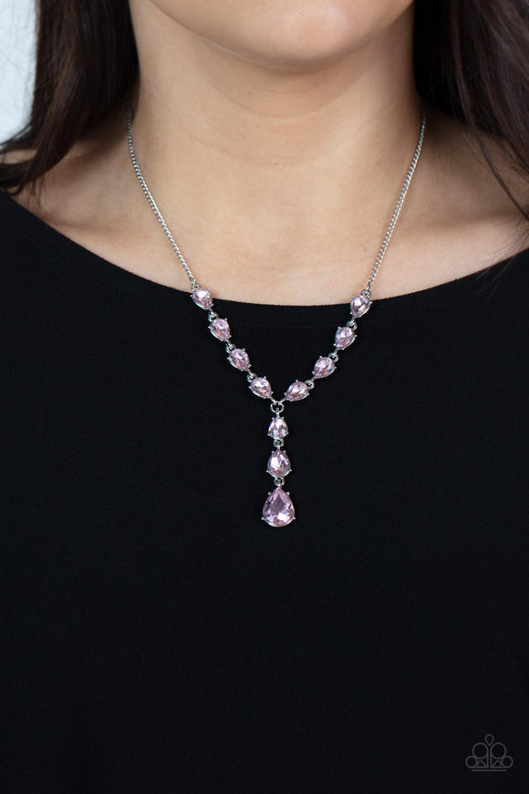 Park Avenue A-Lister - Pink Necklace - Paparazzi Accessories