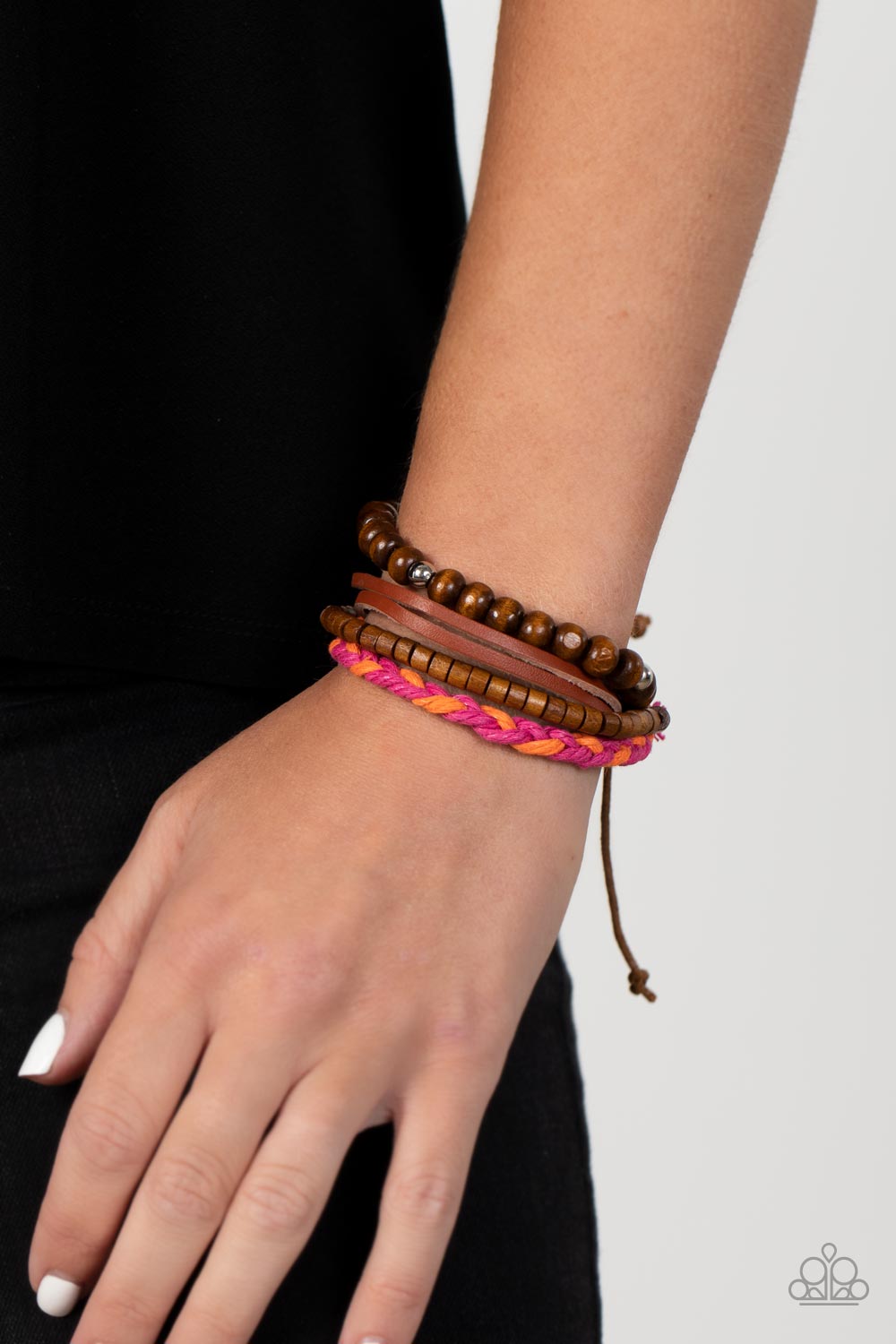 Trendsetter - Pink Bracelet Paparazzi Accessories – Bedazzle Me Pretty Mobile Boutique