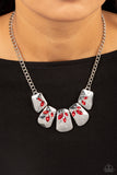 Jubilee Jingle - Red Necklace - Paparazzi Accessories