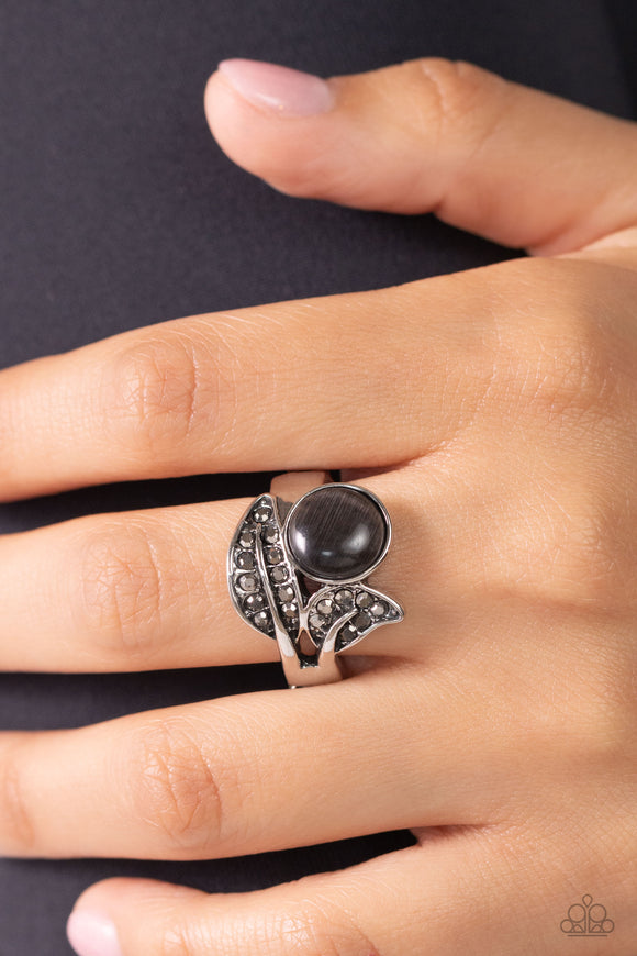 Cats Eye Candy - Black Ring - Paparazzi Accessories
