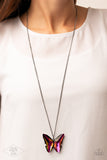 The Social Butterfly Effect - Multi Necklace - Paparazzi Accessories