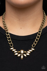 Come at Me - Brass Necklace - Paparazzi Accessories