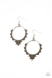 textured-twinkle-brown-earrings-paparazzi-accessories