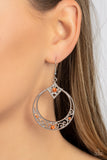 Royal Resort - Orange Earrings - Paparazzi Accessories