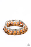 escapade-route-orange-bracelet-paparazzi-accessories