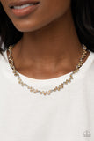 GLOWING Admiration - Brown Necklace - Paparazzi Accessories