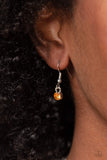 Mandala Masterpiece - Orange Necklace - Paparazzi Accessories