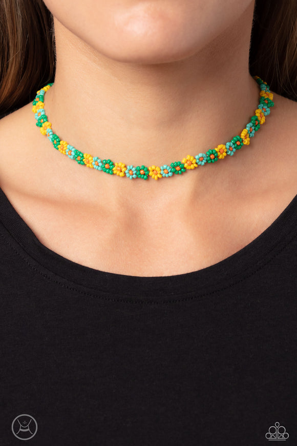 SEED Limit - Green Necklace - Paparazzi Accessories