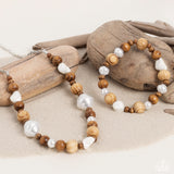 All In WOOD Time - Brown Necklace - Paparazzi Accessories