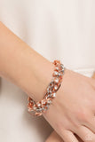 Two-Tone Taste - Copper Bracelet - Paparazzi Accessories