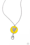 true-to-your-heart-yellow-lanyard-paparazzi-accessories