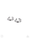 cuff-call-silver-post earrings-paparazzi-accessories
