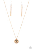 America The Beautiful - Gold Necklace - Paparazzi Accessories