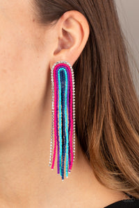 Let There Bead Light - Multi Earrings - Paparazzi Accessories