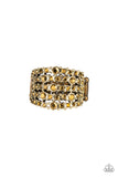 Truly Treasured - Brass Ring - Paparazzi Accessories