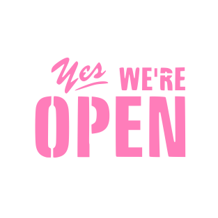 WE ARE OFFICIALLY OPEN FOR BUSINESS!