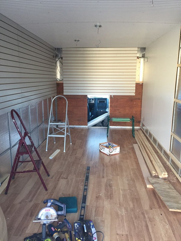 AND THE WALLS ARE UP!