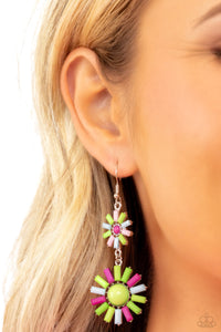 SUN Wild - Multi Earrings - Paparazzi Accessories