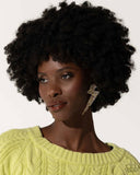 Electric Effulgence - Gold Post Earrings - Paparazzi Accessories