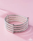 Teeming with Taste - White Bracelet - Paparazzi Accessories