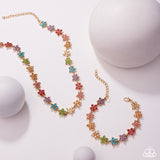 Floral Field - Multi Necklace - Paparazzi Accessories