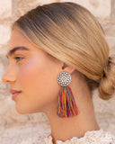 Yarn Yearbook - Multi Post Earrings - Paparazzi Accessories