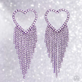 Gimme The Glitz - Sumptuous Sweethearts Purple Earrings - 4 Pc Mystery Set - Paparazzi Accessories