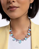 Summer Season - Blue Necklace - Paparazzi Accessories