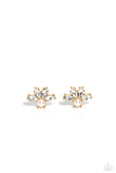 stellar-showcase-gold-post earrings-paparazzi-accessories