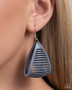 In and OUTBACK - Silver Earrings - Paparazzi Accessories