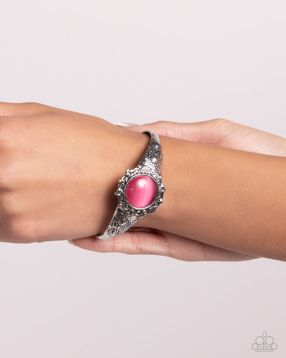 Extravagantly Enchanting - Pink Bracelet - Paparazzi Accessories