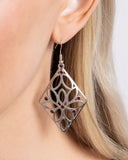 Pumped Up Posies - Red Earrings - Paparazzi Accessories